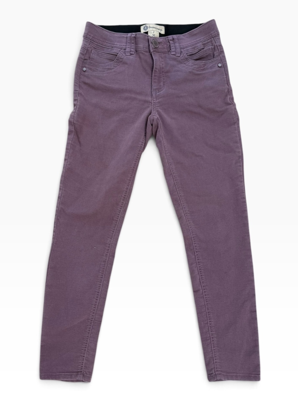 Democracy Ab Technology Mauve Purple Stretch Skinny Jeans Women’s Size 2